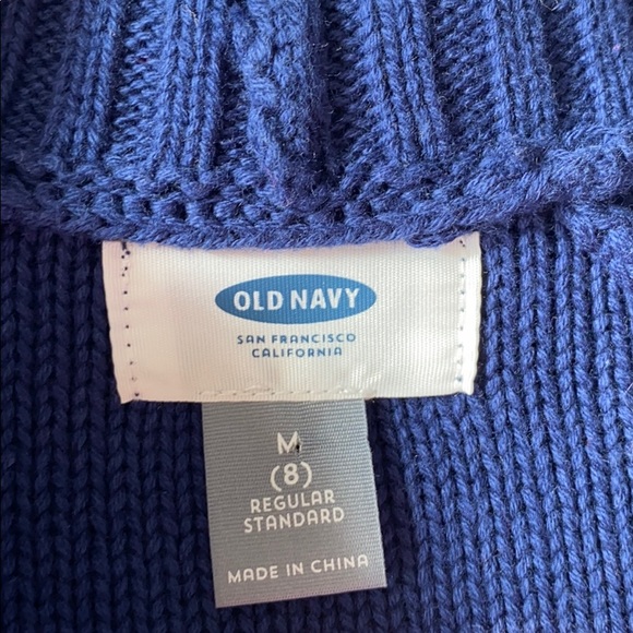 Old Navy Knit Sweater Wrap Girls 8 - Picture 3 of 5